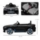 preview thumbnail 13 of 16, Aosom Electric Car for Kids, 12V Licensed BMW Ride on Car with 2.4G Remote Control, Suspension System, Horn Honking