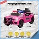 preview thumbnail 9 of 21, 12v Kids ride on police car W/Parents Remote Control,anti-collision bar,Front& top and Four wheel suspension