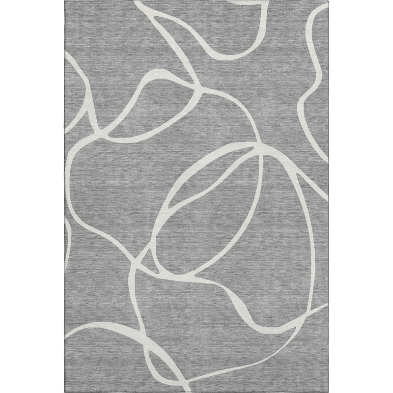 Premium Washable Super Soft Abstract Dash Mayfield Rug