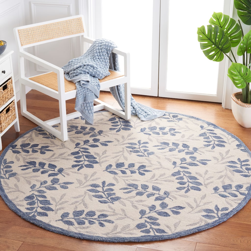 SAFAVIEH, Handmade Jardin Sinead Wool Rug