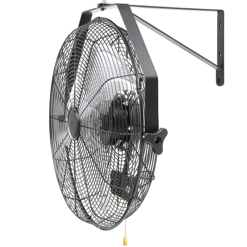 Wall Mount Fan, 18 Inch, 3-speed High Velocity Max, 4150 CFM, Waterproof Industrial Wall Fan, Commercial or Residential