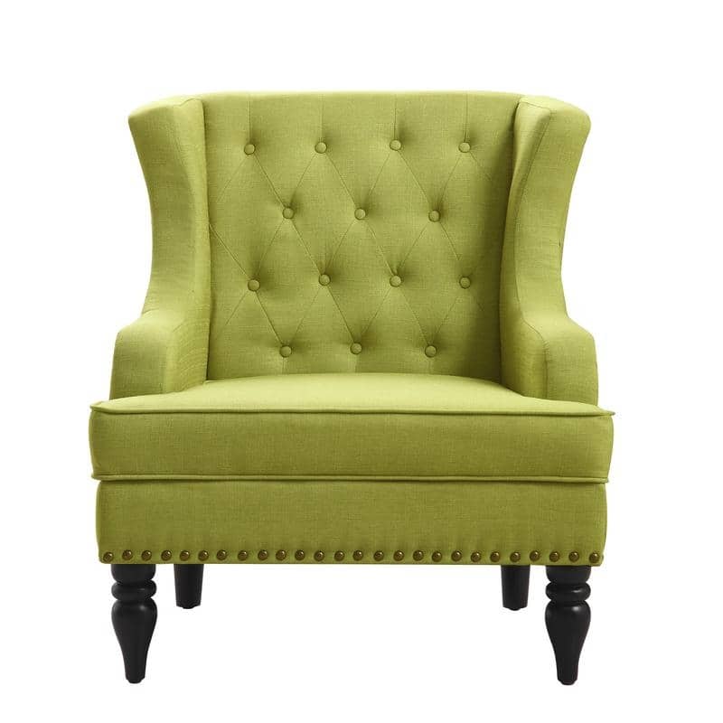 Madison Park Jewel Tufted Wingback Upholstered Club Chair
