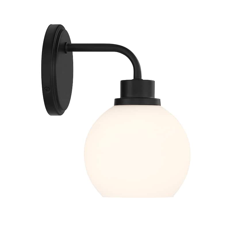 Bellevue SHWS26756 Meridian 10" Tall Bathroom Sconce with Opal Glass