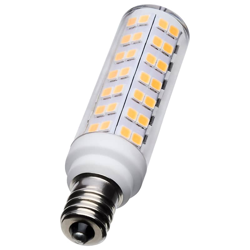 6.5 Watt T6 LED Clear Finish E12 Base 3000K 120 Volt - Clear