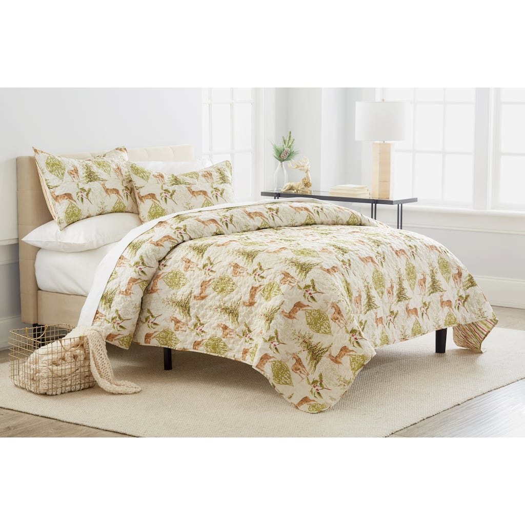 Winter Trails King Quilt Set