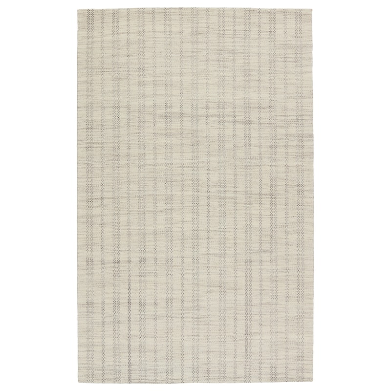 Kondo Handmade Striped Area Rug - 8' x 10' - Cream/Black