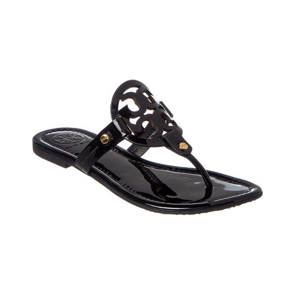 tory burch miller black patent