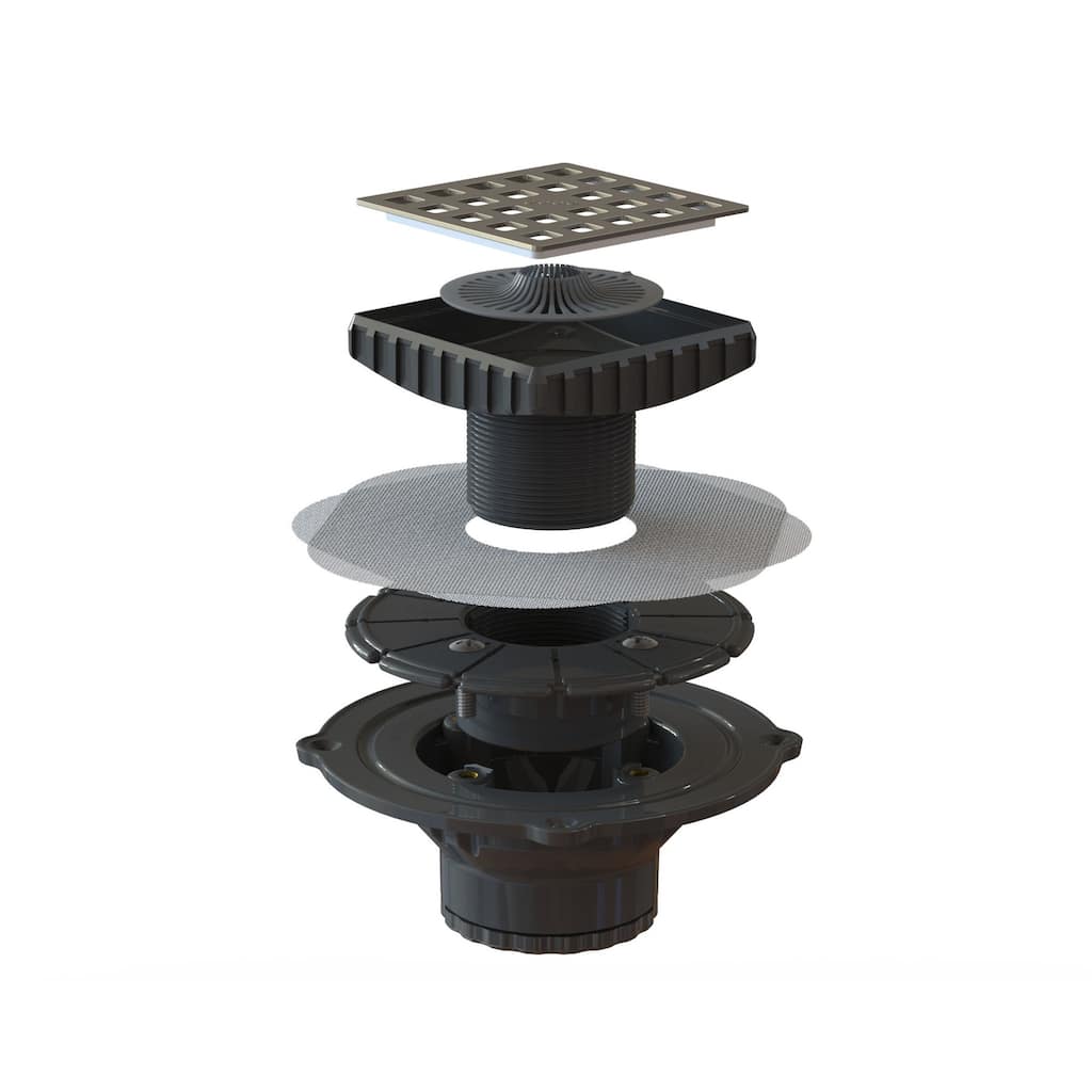 Ebbe America EBDB-ABS Ebbe BUILDER ABS Clamp Collar Drain Bundle