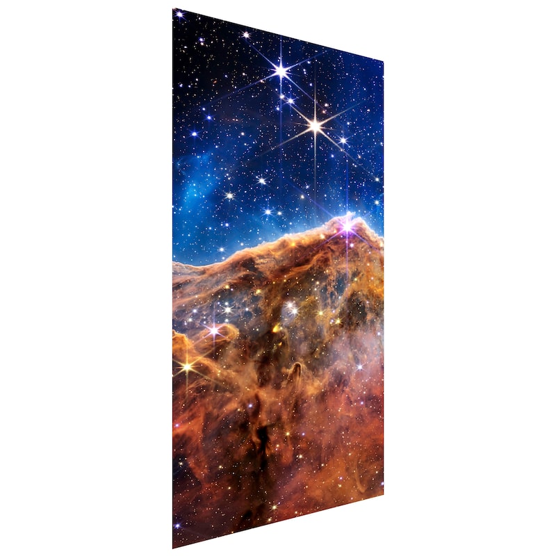 Empire Art Direct the Carina Nebula A Printed Tempered Glass Wall Art - Multi-Color