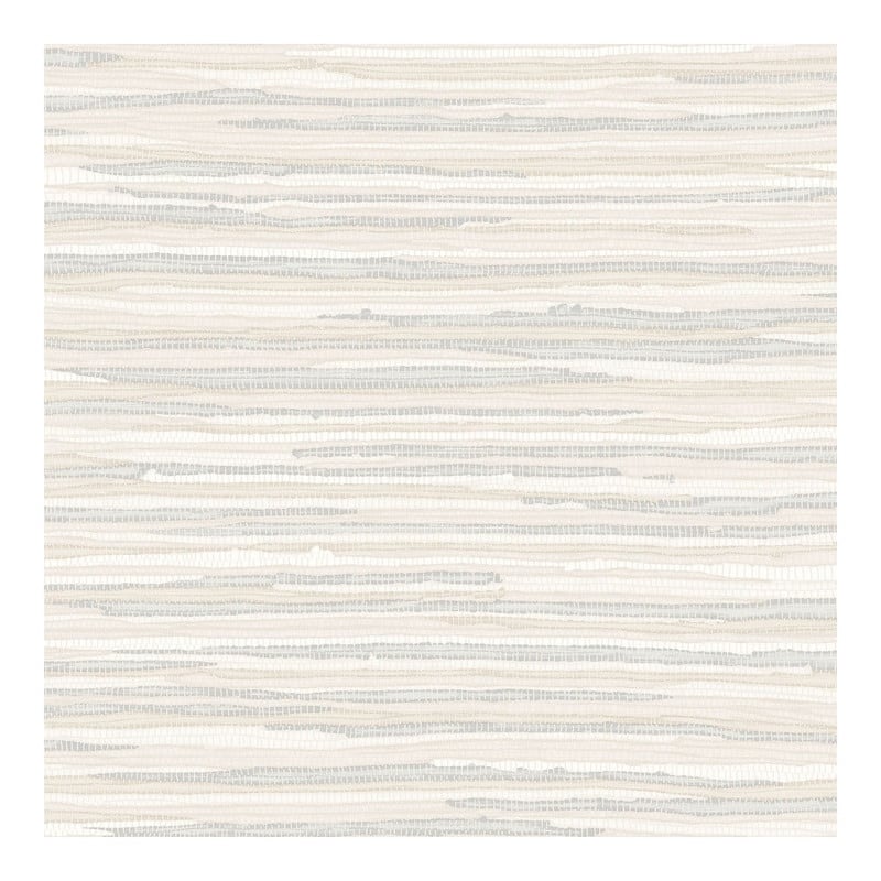 ESTA Home Cabana Cream Faux Grasscloth Wallpaper - 20.5 x 396 x 0.025