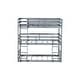 preview thumbnail 24 of 25, Detachable Triple Twin Bunk Bed with Two Built-in Ladders,Guardrails