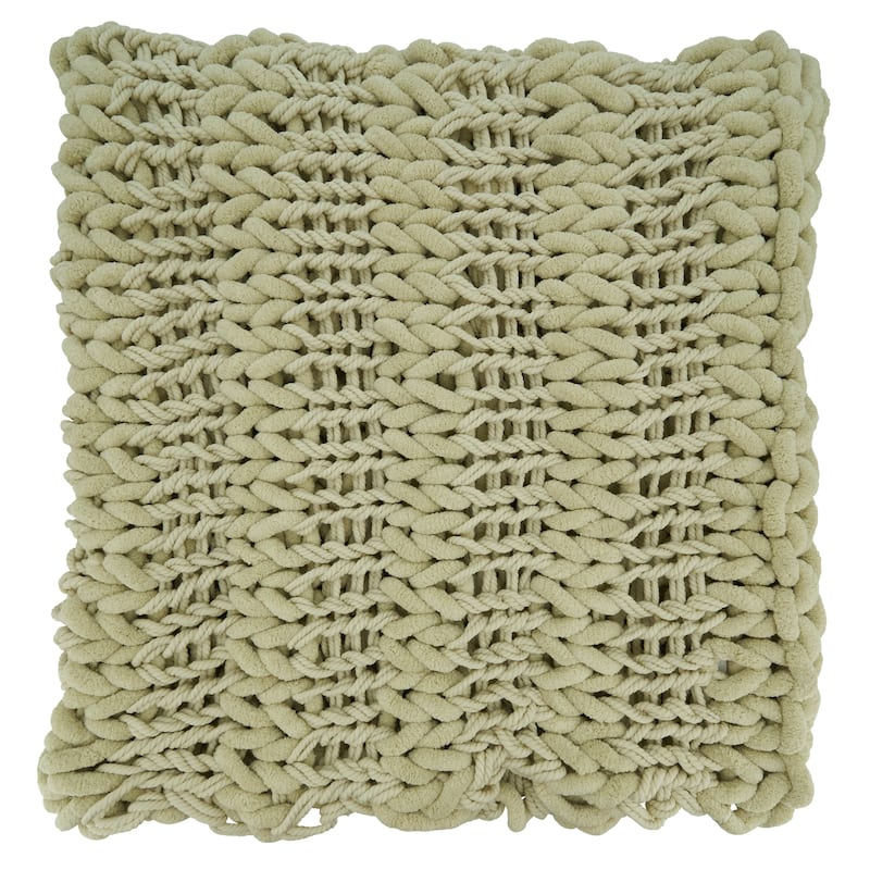 Chunky Knit Design Throw Blanket