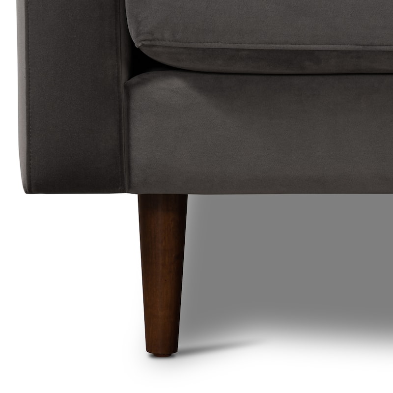 Poly & Bark Napa 72" Velvet Fabric Sofa