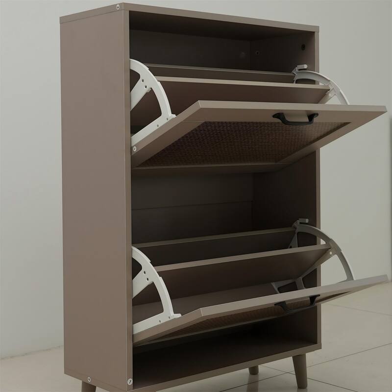2 Tier Shoe Rack,Shoe Storage Organizer,Up to 12 Pairs