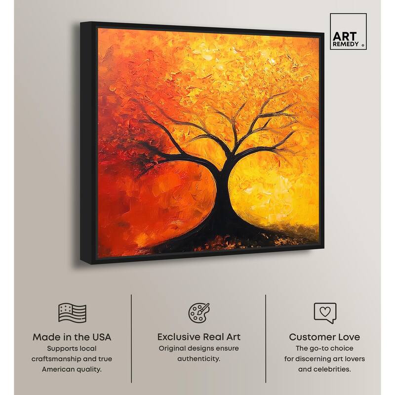 Tree of Opposites I Canvas by Art Remedy