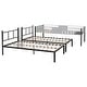 preview thumbnail 12 of 10, 5-Piece Outdoor Patio Set with Swivel Chairs, Pet House,