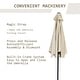 preview thumbnail 59 of 111, Autlaycil 7.5FT Patio Umbrella with Tilt and Crank