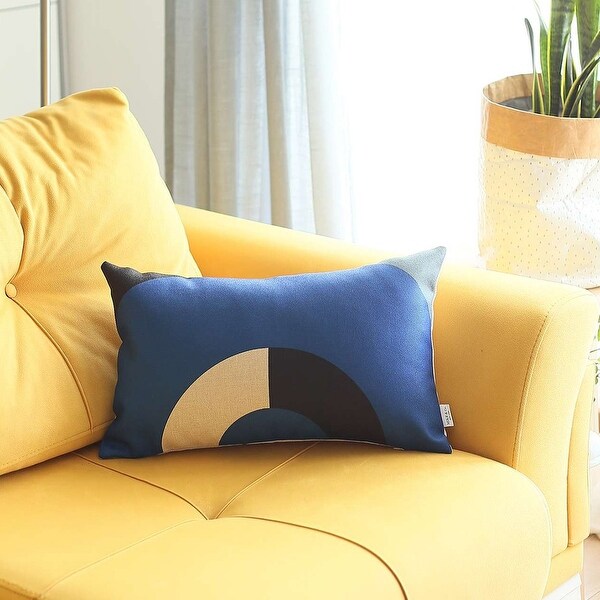 Modern lumbar outlet pillow