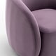 preview thumbnail 7 of 11, SEYNAR Modern Glam Velvet Upholstered 360 Degree Swivel Accent Armchair