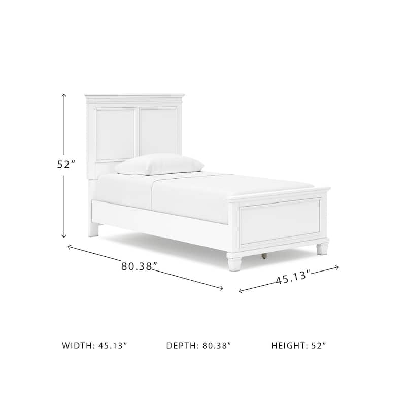 Signature Design by Ashley Fortman Panel Bed