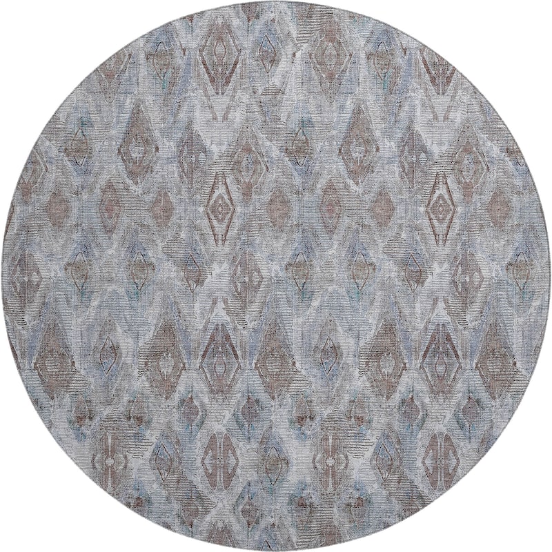 Premium Washable Super Soft Abstract Diamonds Mayfield Rug