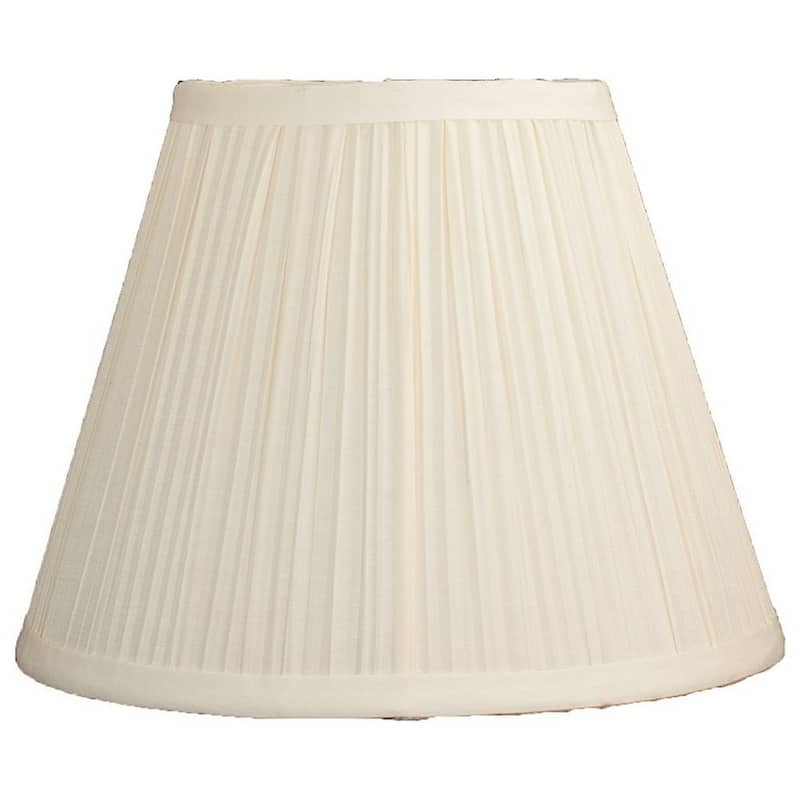 Softback Mushroom Pleated Lamp Shade, 5 inch Top, 9 inch Bottom, 7 inch Slant