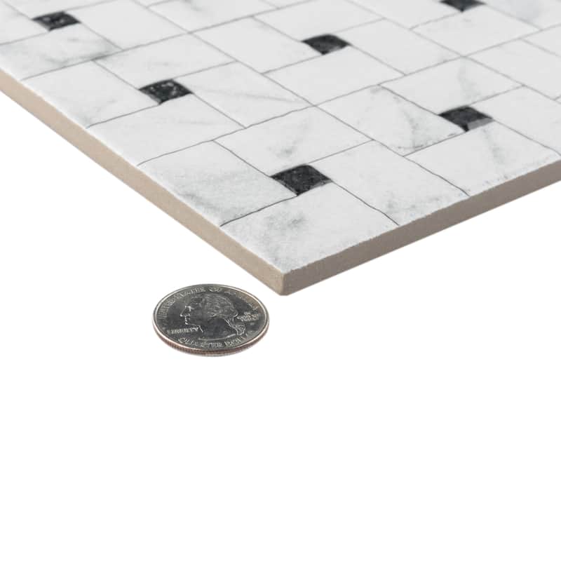 Merola Tile Domitia Cordoba 17-3/8" x 17-3/8" Porcelain Floor and Wall Tile
