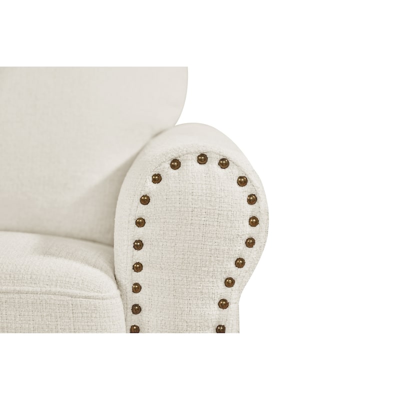 Heido 360 Degree Swivel Glider Manual Recliner Leisure Sofa Chair