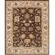 preview thumbnail 3 of 44, SAFAVIEH Handmade Bergama Ressie Oriental Hand-spun Wool Rug 6' x 9' - Brown/Ivory - Rectangle