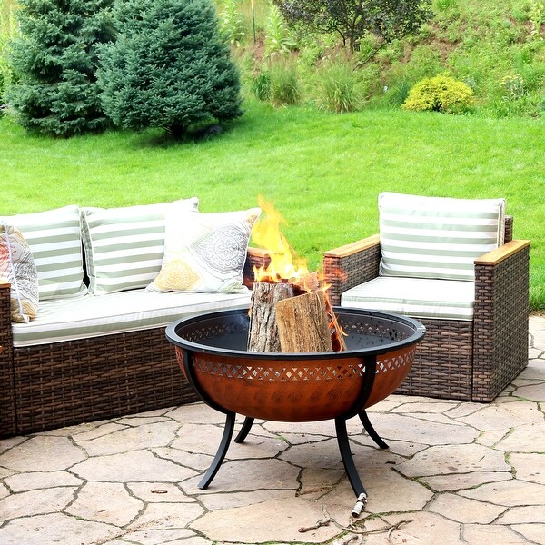 32 inch fire pit bowl