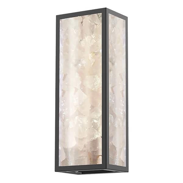 slide 2 of 10, The Great Outdoors 8172-L Salt Creek 24" Tall LED Outdoor Wall Sconce Coal