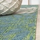 preview thumbnail 66 of 119, JONATHAN Y Marvao Modern Floral Textured Weave Indoor/Outdoor Area Rug