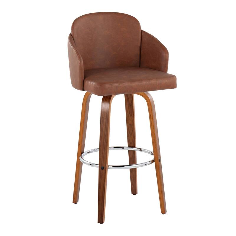 Dahlia 30" Fixed-Height Barstool - Set of 2