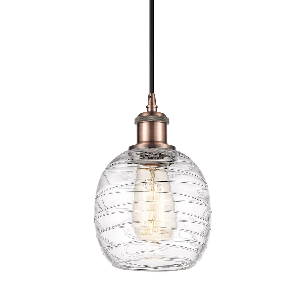 Innovations Lighting 516-1P-9-6 Belfast Pendant Belfast 6" Wide Mini