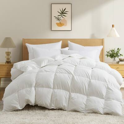 Heavyweight White Goose Down Comforter Winter Duvet Insert