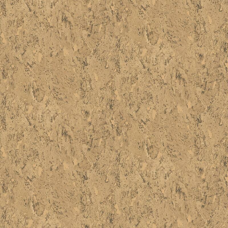 Brewster Adrift Neutral Large Faux Cork Wallpaper - 20.5in x 396in x 0.025in