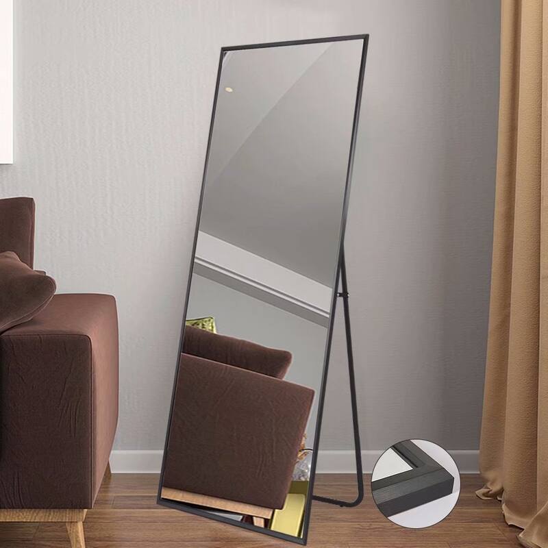 Carson Carrington Salmijarvi Wide Frame Full Length Floor Mirror