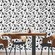 Black & White Daisy Chain Peel and Stick Wallpaper - On Sale - Bed Bath ...