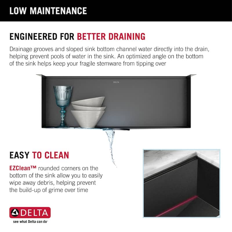 Delta 95B9031-27S Rivet 27" Undermount Single Basin Stainless Steel