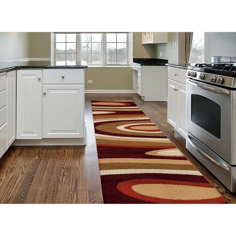 World Rug Gallery Abstract Contemporary Modern Area Rug