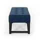 preview thumbnail 16 of 28, Ursa Contemporary Fabric Ottoman Bench by Christopher Knight Home