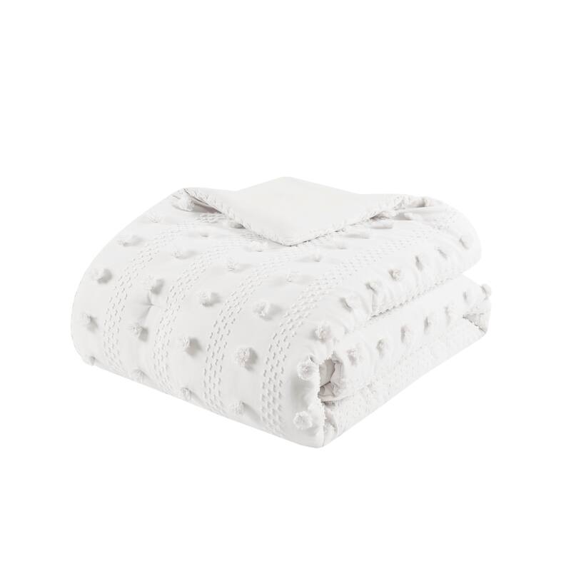 Intelligent Design Vera Clip Jacquard Comforter Set