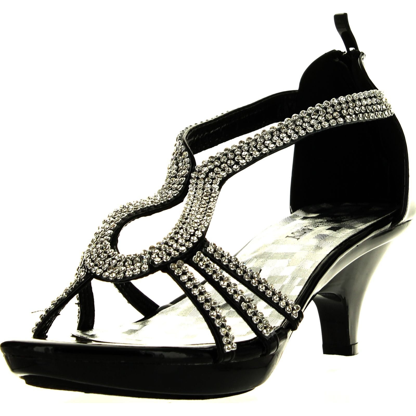 mid heel platform pumps