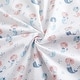 preview thumbnail 5 of 3, Kids Girls Printed 600 Thread Count Soft Cotton Blend Percale Duvet Cover Set with Corner Tie and Zipper, Cartoon Mermaid