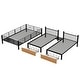 preview thumbnail 17 of 18, Full over Twin-Twin Triple Bunk Bed with Storage Drawers and Staircase for Optimal Space Utilization