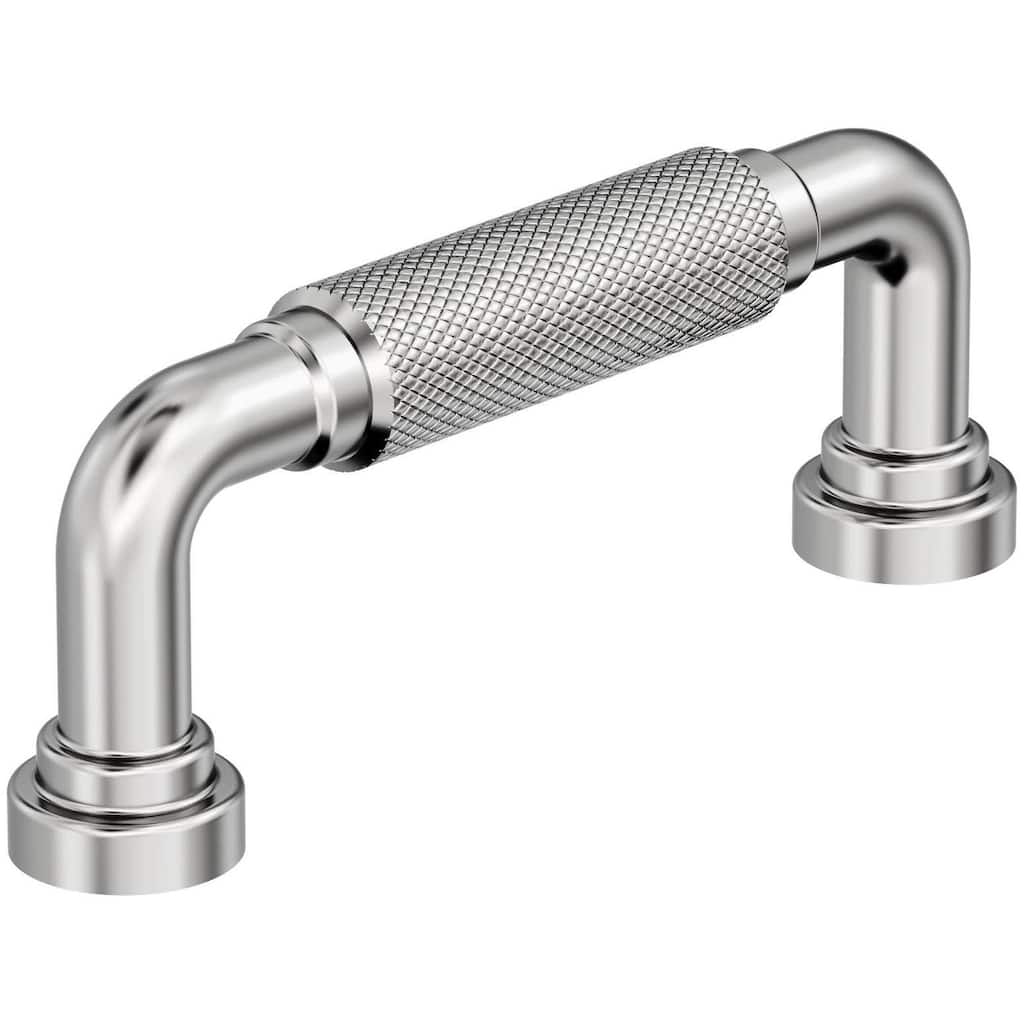 Amerock BP37681 Collet 3" Center to Center Knurled Handle Cabinet Pull