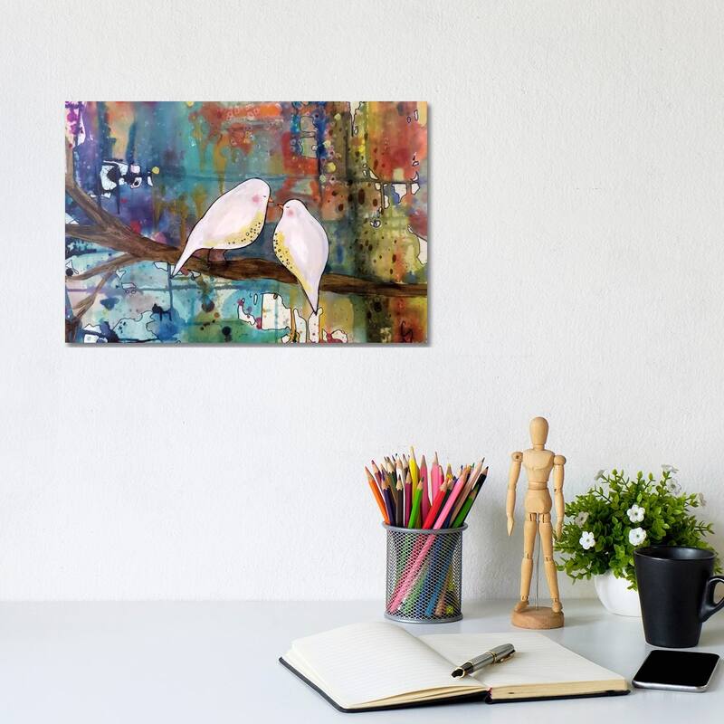 iCanvas "When We Are Together" by Sylvie Demers Canvas Print - 8x12x0.75