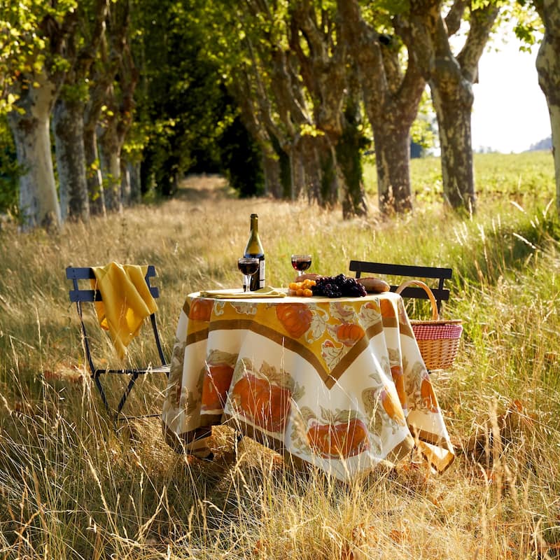Couleur Nature Pumpkin Tablecloth