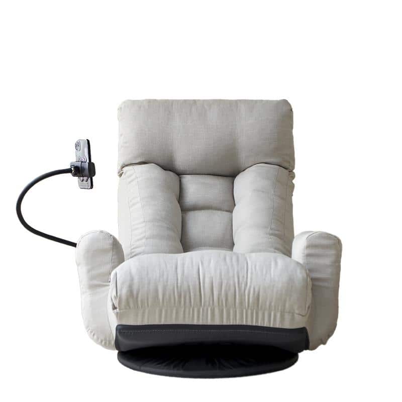360 degree Swivel Adjustable Lounger with Phone Holder - Ergonomic Recliner for Living Room & Game Room Relaxation