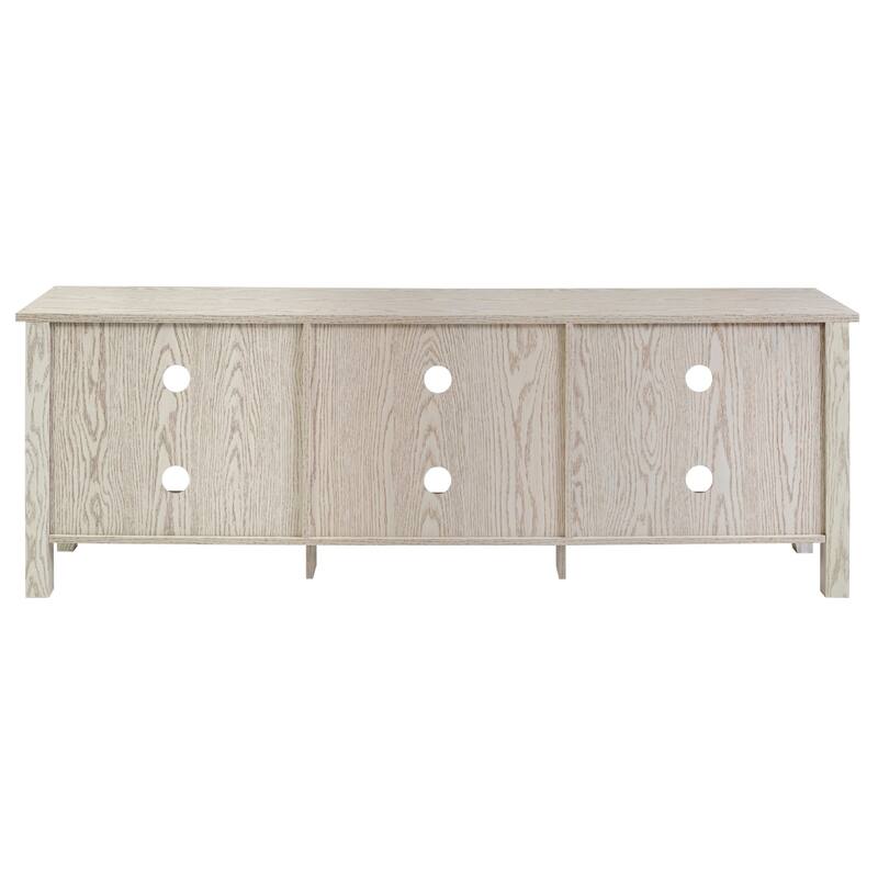 Middlebrook Designs 70-inch Wooden TV Stand with Open Storage